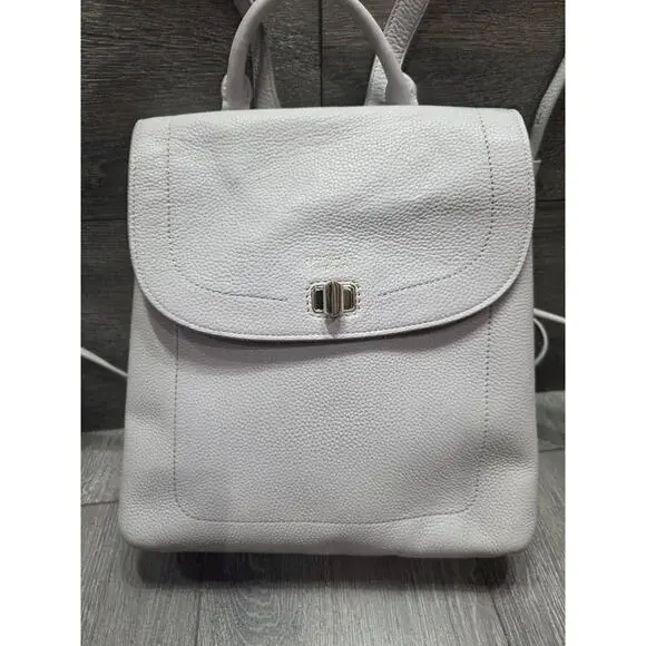 Kate Spade Medium Essential Backpack Leather Purse NWOT Gray  display picture 3